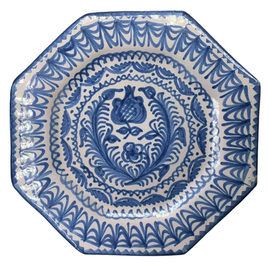 Vintage Large Handmade Spanish Wall Plate