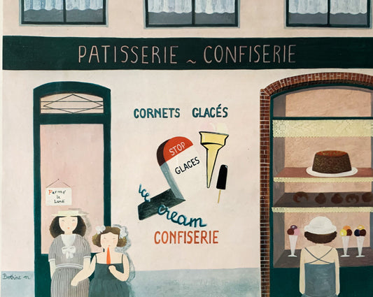 Vintage Print - A Sweet Slice of Childhood Magic