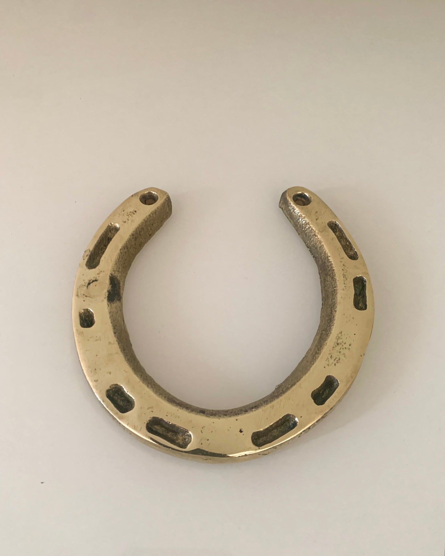 Vintage Brass Horseshoe - Luck and Charm